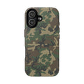 MagSafe® Compatible Tough Phone Case – M81 Woodland Camo | Rugged Military-Style Cover