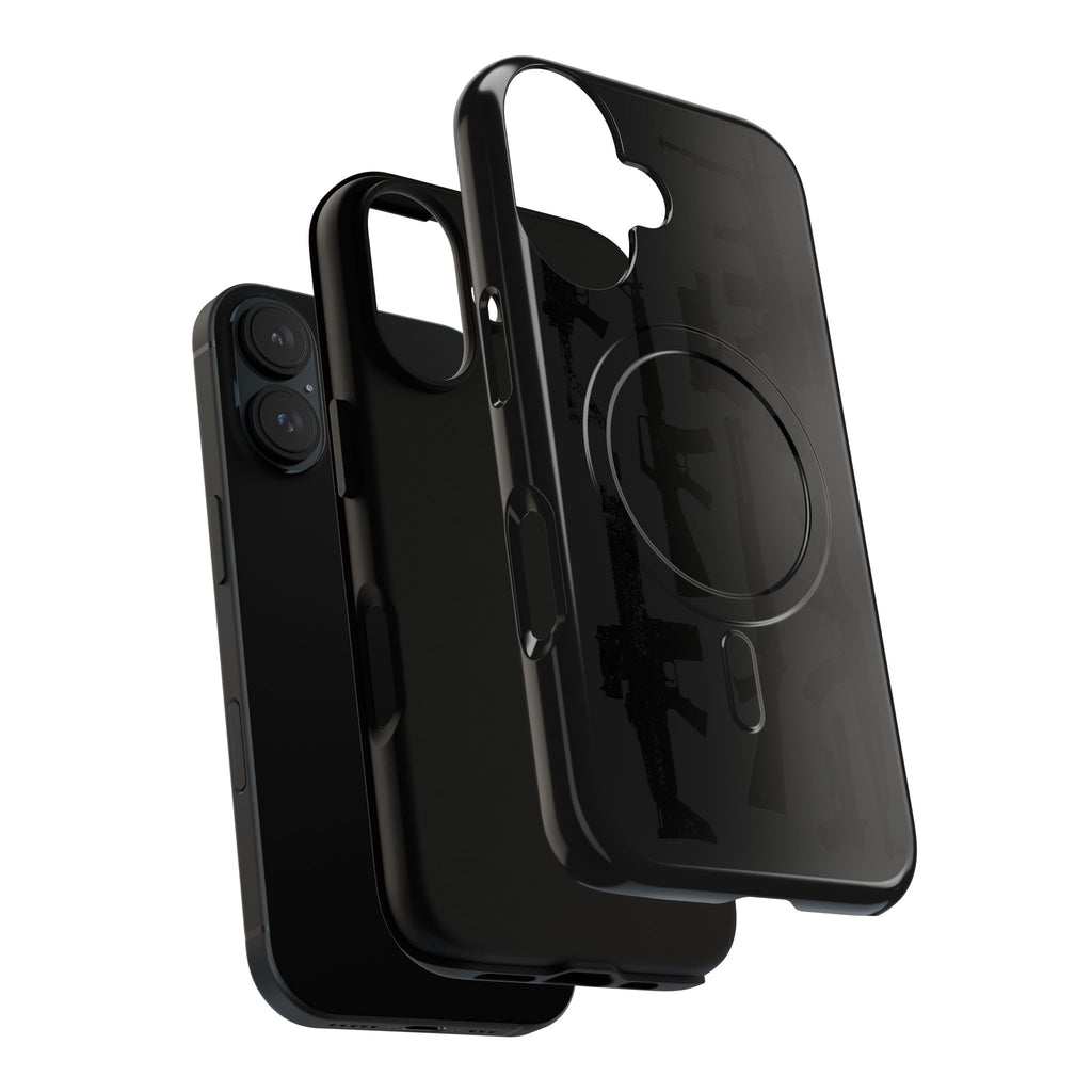 MagSafe Compatible - BLACK OPS Edition - GUN iPhone Tough Case