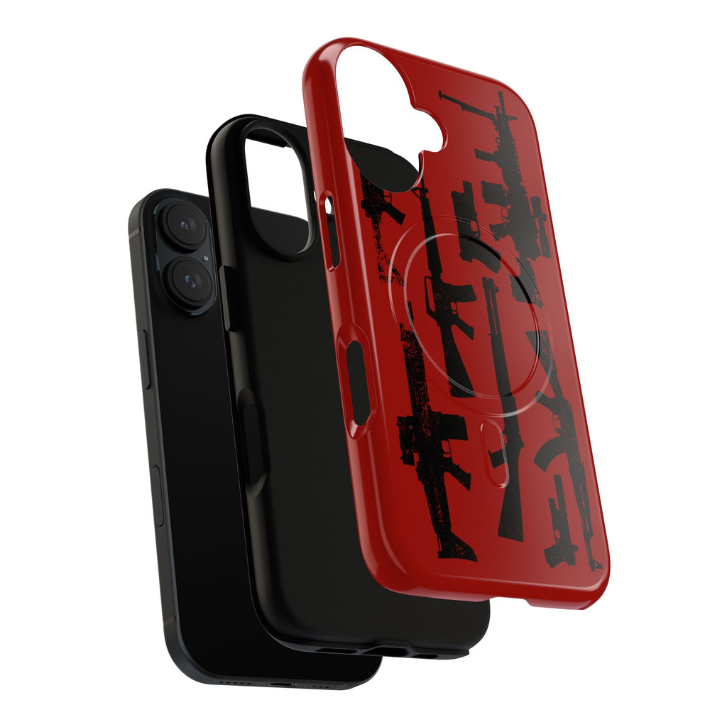 MagSafe Compatible RED DEAD GUN iPhone Tough Case