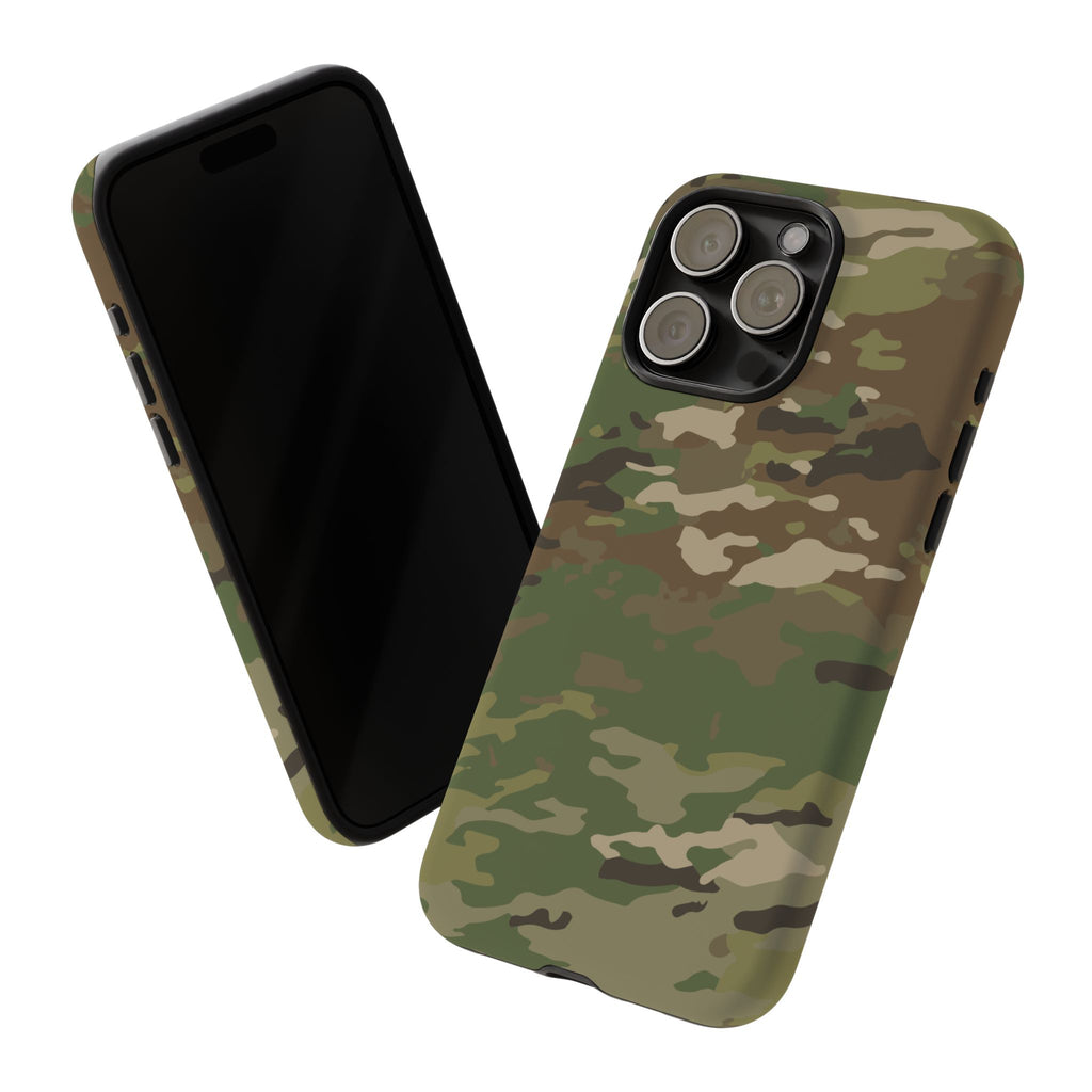 OCP Camo Tough Phone Case | Military-Inspired Dual-Layer Protective Cover
