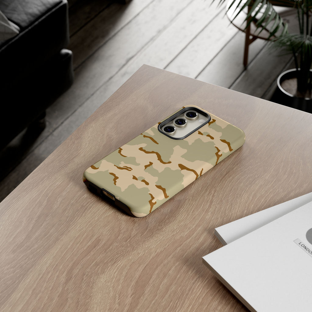 Desert Camo (DCU) Tough Phone Case | Military-Inspired Dual-Layer Protection