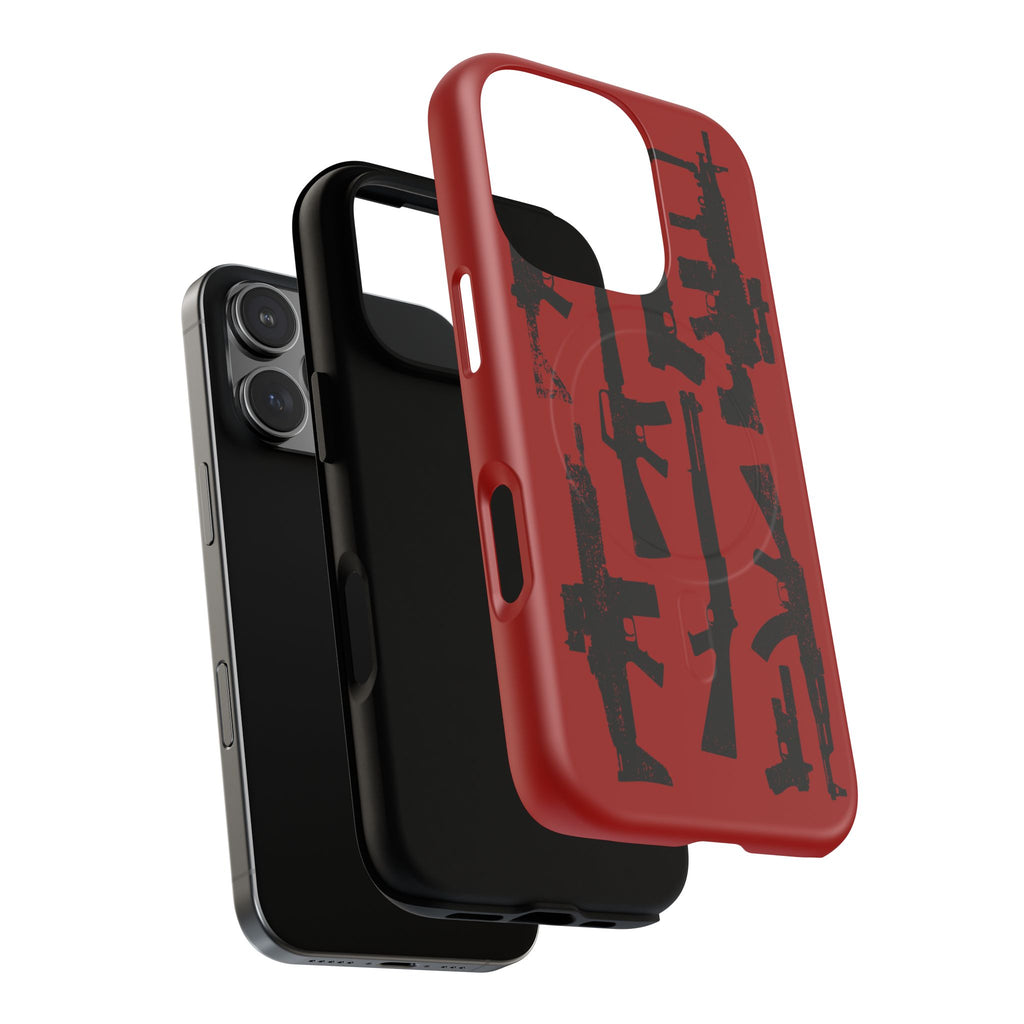 MagSafe Compatible RED DEAD GUN iPhone Tough Case