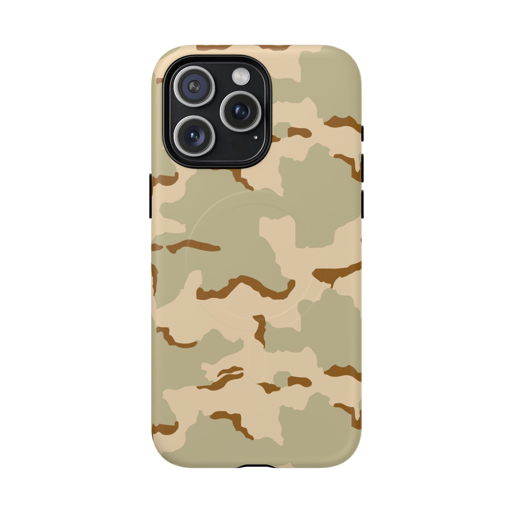 MagSafe® Compatible Tough Phone Case | Desert Camo (DCU) Rugged Protective Cover