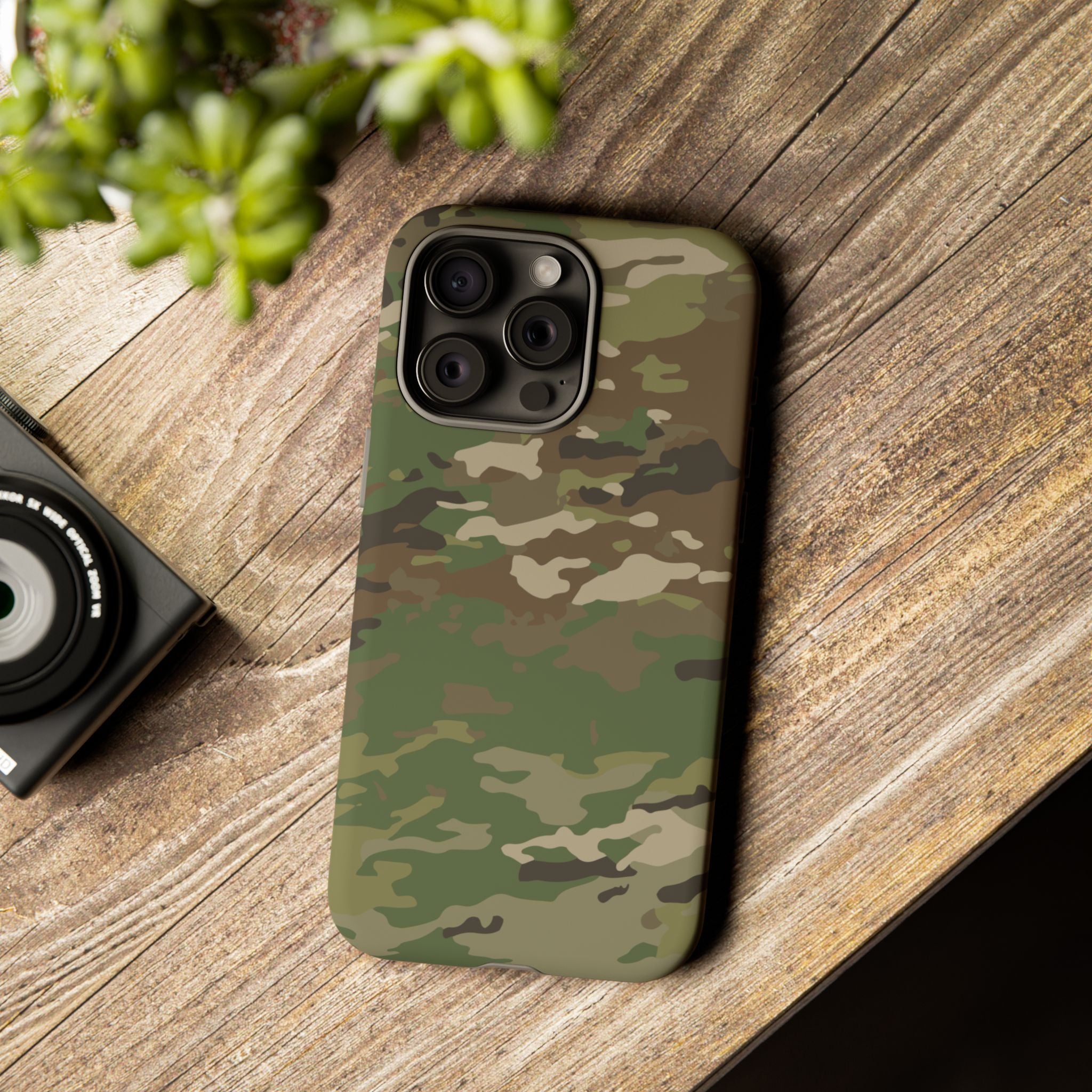 OCP Camo Tough Phone Case | Military-Inspired Dual-Layer Protective Cover