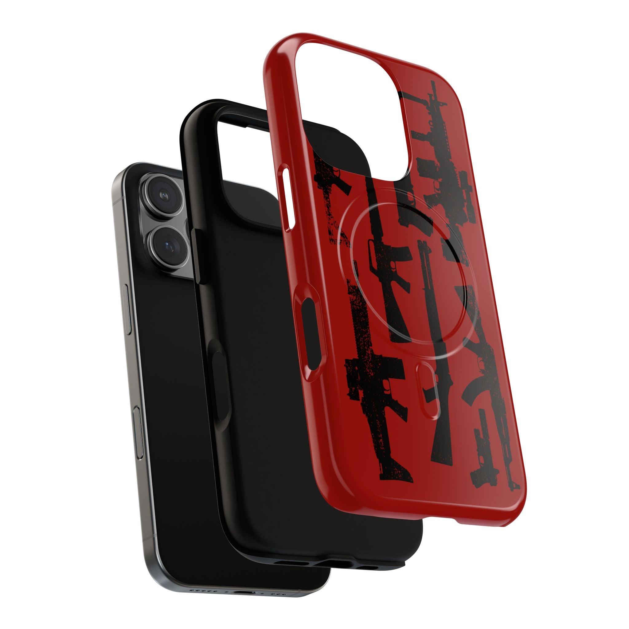 MagSafe Compatible RED DEAD GUN iPhone Tough Case