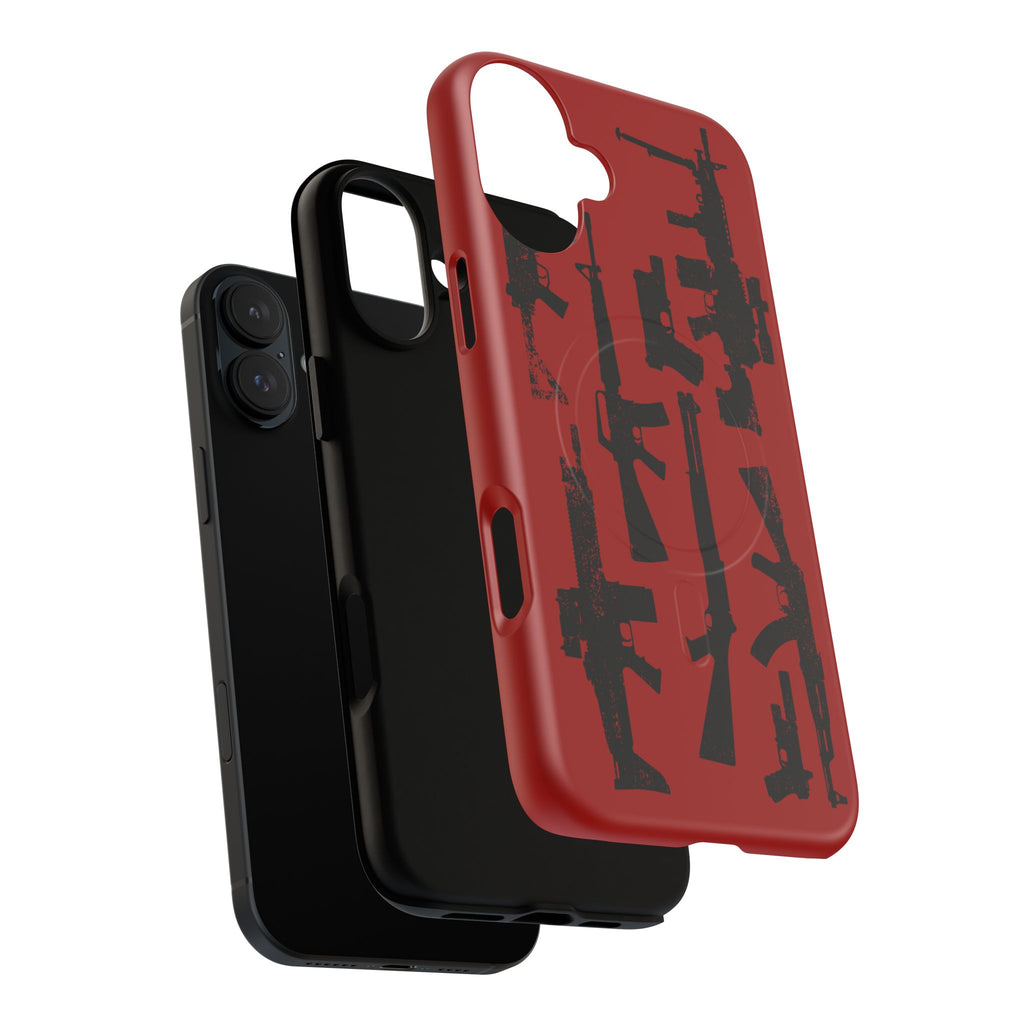 MagSafe Compatible RED DEAD GUN iPhone Tough Case