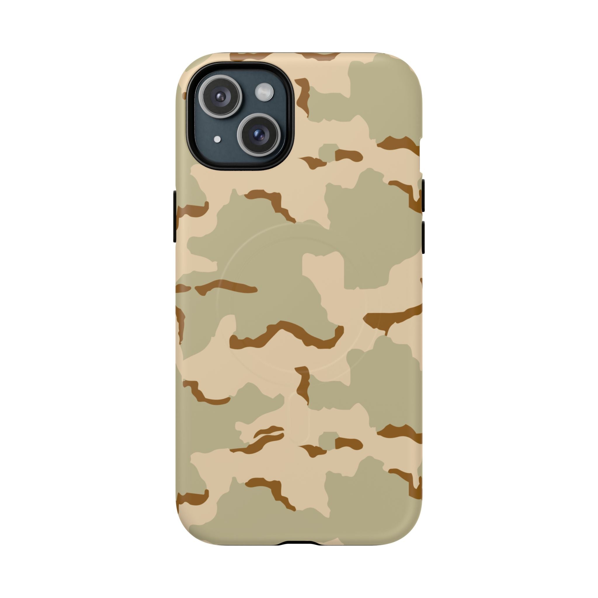 MagSafe® Compatible Tough Phone Case | Desert Camo (DCU) Rugged Protective Cover