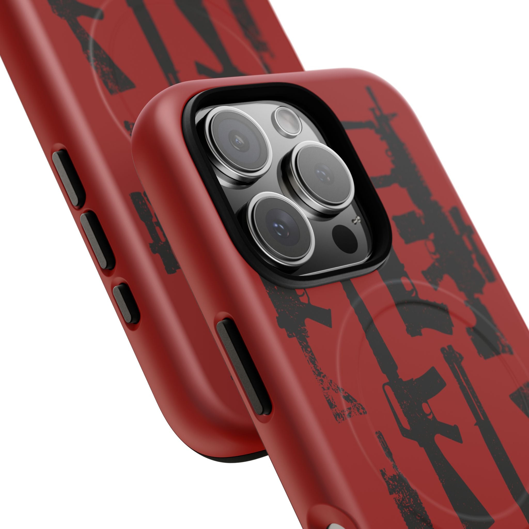 MagSafe Compatible RED DEAD GUN iPhone Tough Case