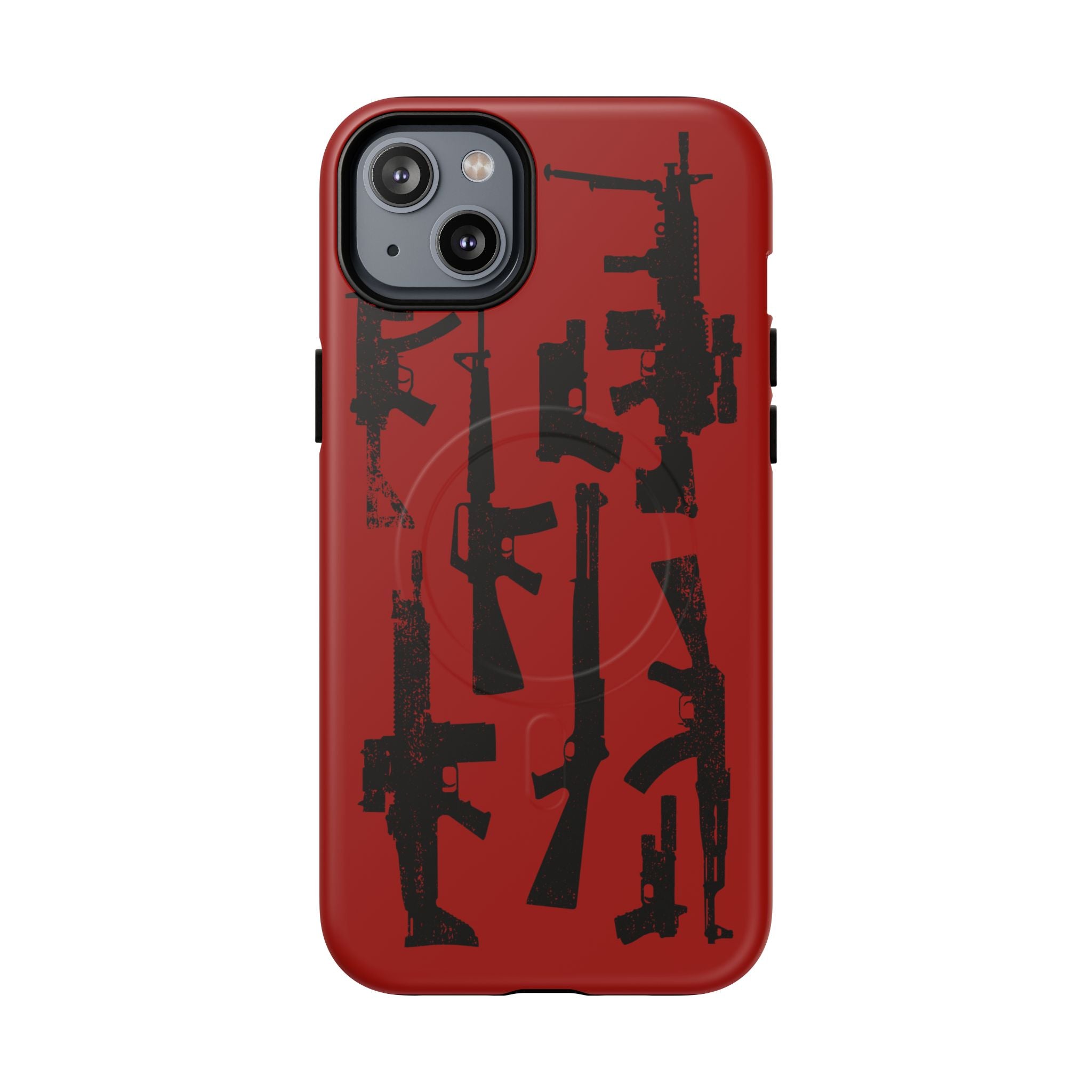 MagSafe Compatible RED DEAD GUN iPhone Tough Case