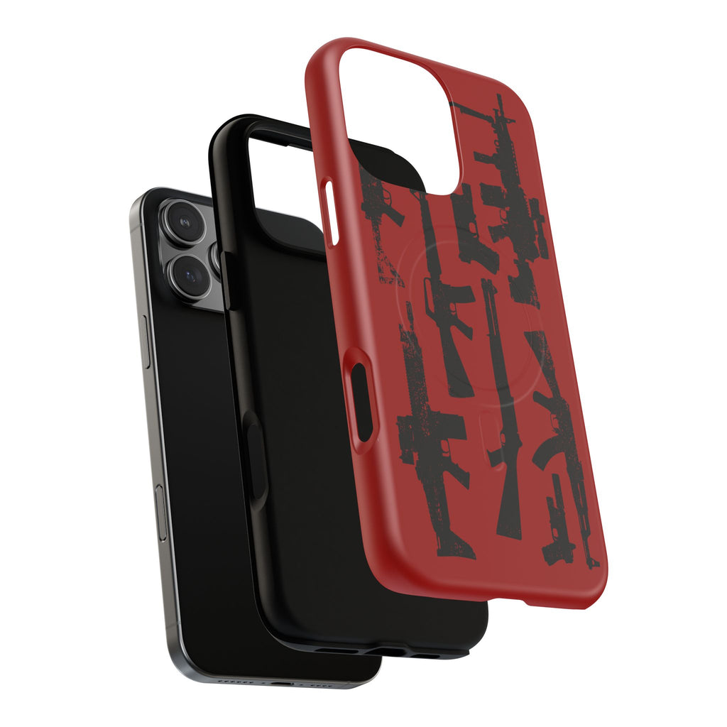 MagSafe Compatible RED DEAD GUN iPhone Tough Case