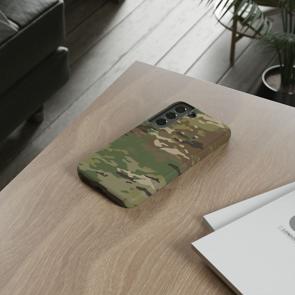 OCP Camo Tough Phone Case | Military-Inspired Dual-Layer Protective Cover