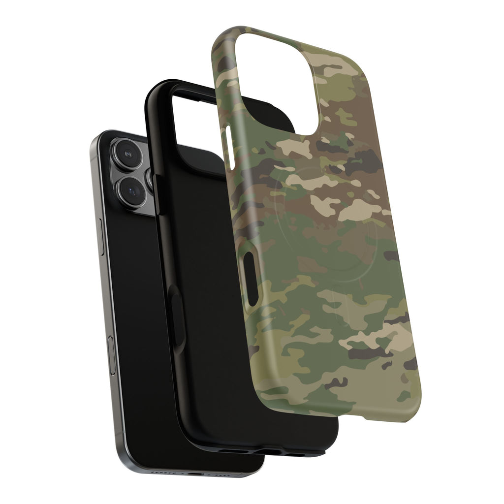 MagSafe® Compatible OCP Camo Tough Phone Case | Modern Military-Inspired Protective Cover