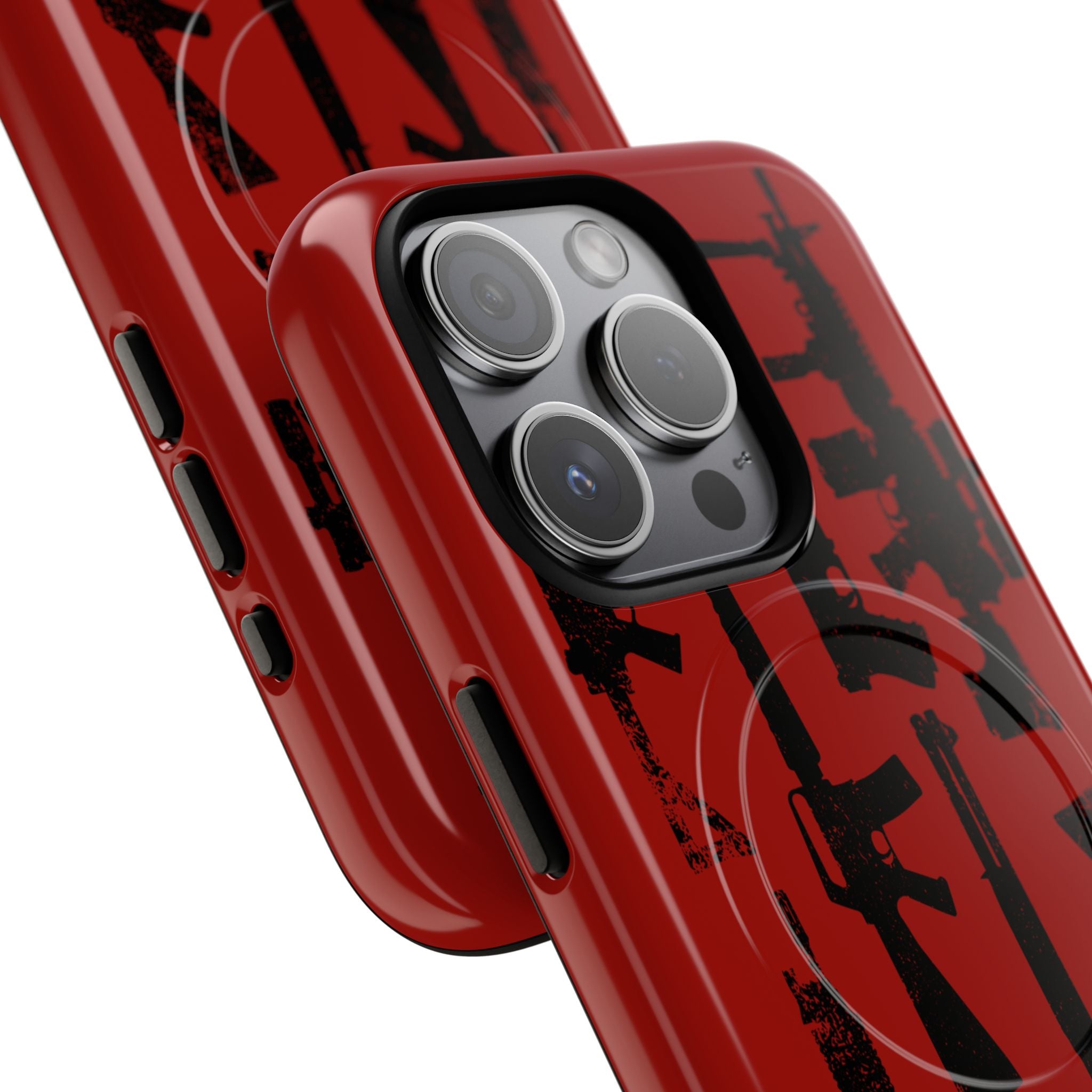 MagSafe Compatible RED DEAD GUN iPhone Tough Case