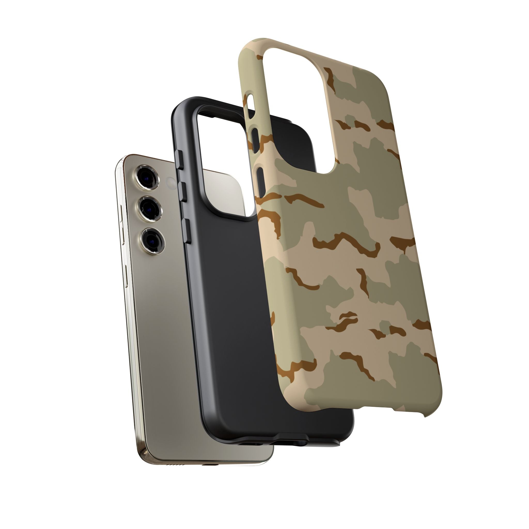Desert Camo (DCU) Tough Phone Case | Military-Inspired Dual-Layer Protection