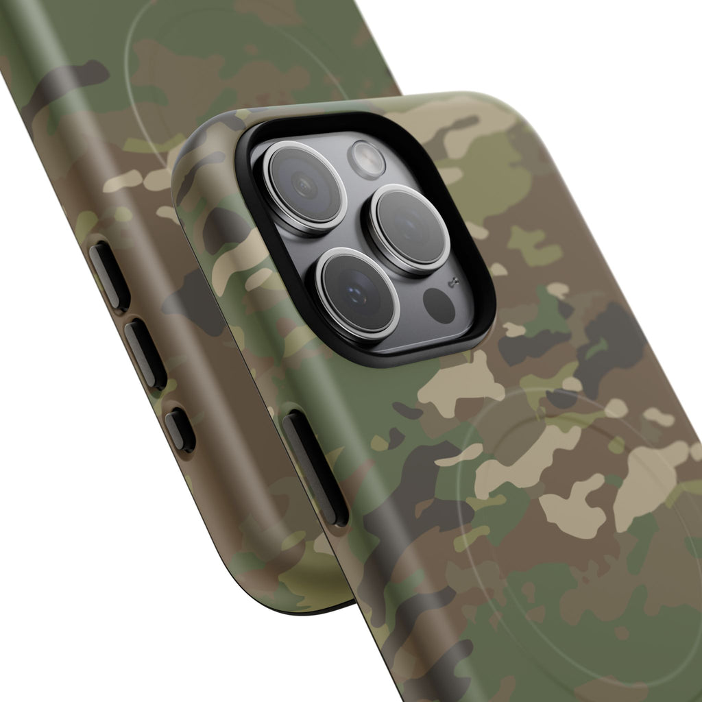 MagSafe® Compatible OCP Camo Tough Phone Case | Modern Military-Inspired Protective Cover