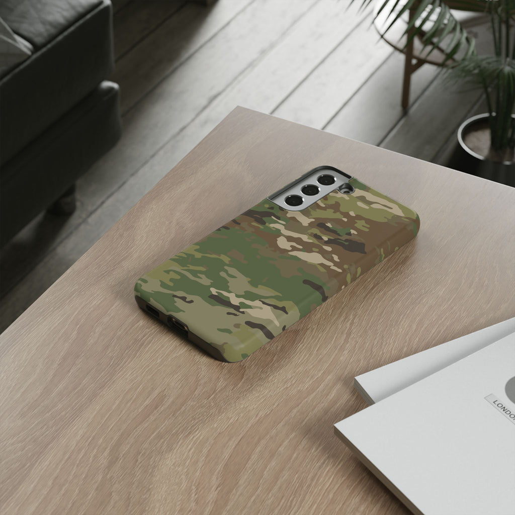 OCP Camo Tough Phone Case | Military-Inspired Dual-Layer Protective Cover