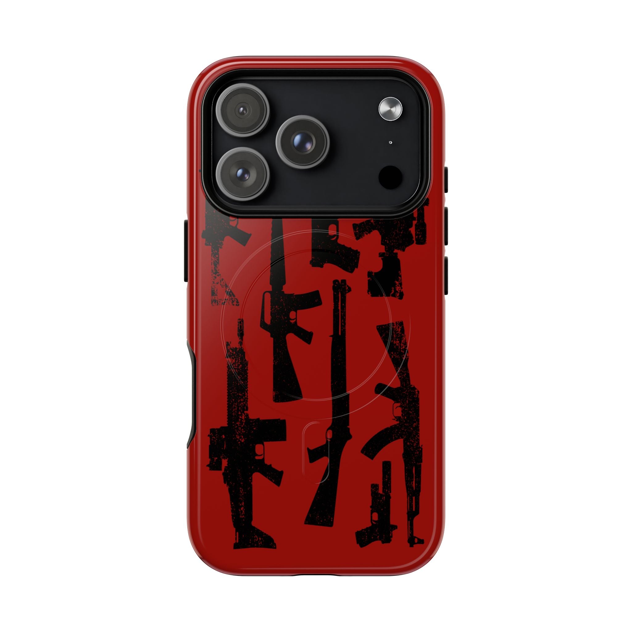 MagSafe Compatible RED DEAD GUN iPhone Tough Case