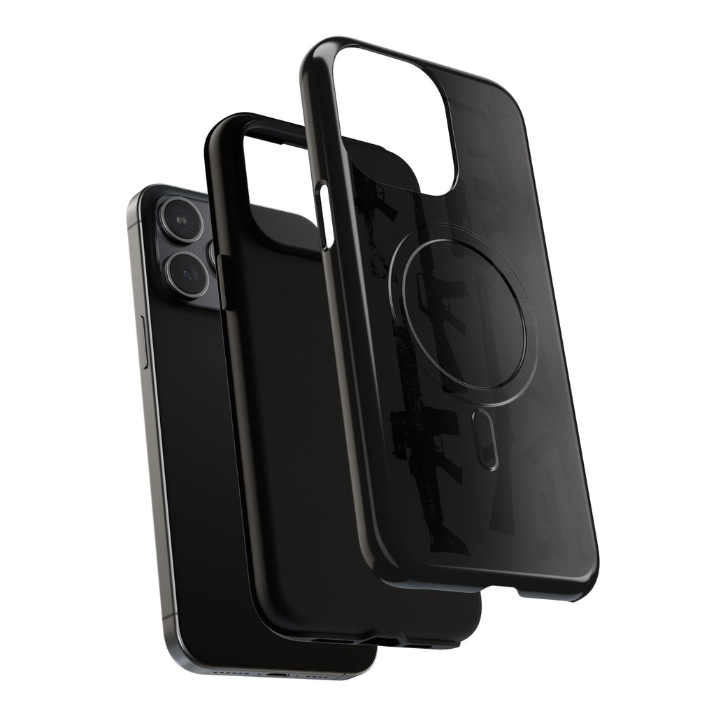 MagSafe Compatible - BLACK OPS Edition - GUN iPhone Tough Case