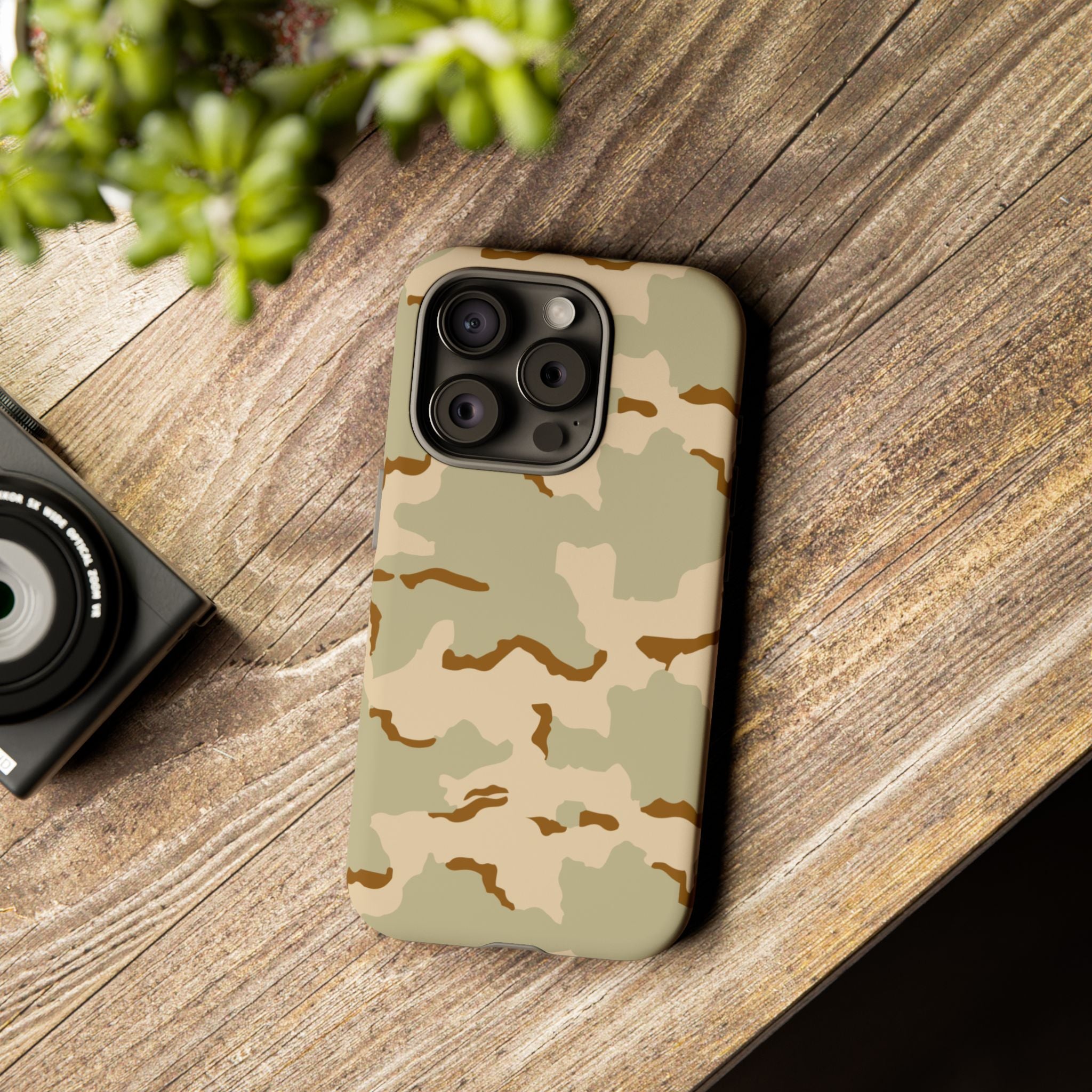 Desert Camo (DCU) Tough Phone Case | Military-Inspired Dual-Layer Protection