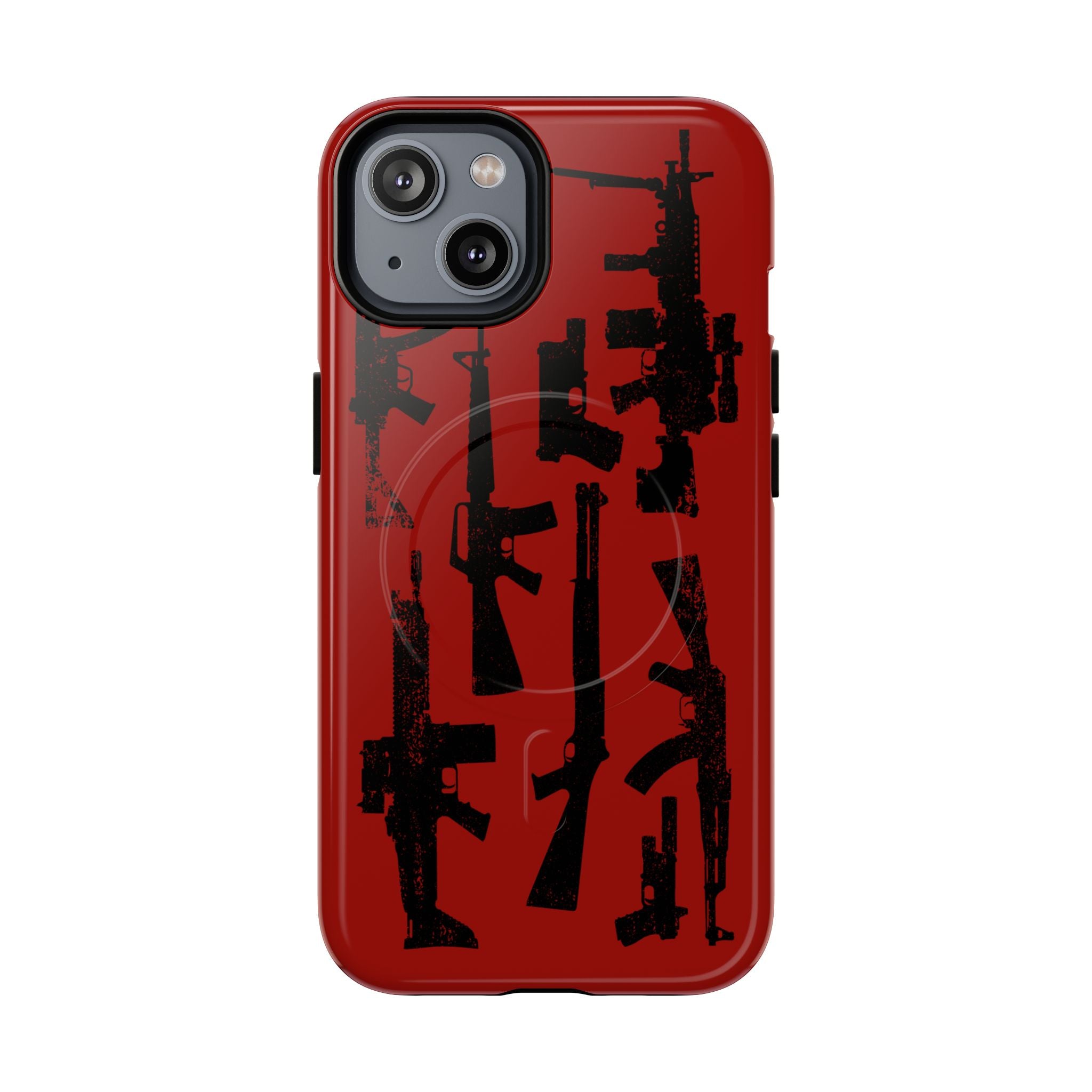 MagSafe Compatible RED DEAD GUN iPhone Tough Case