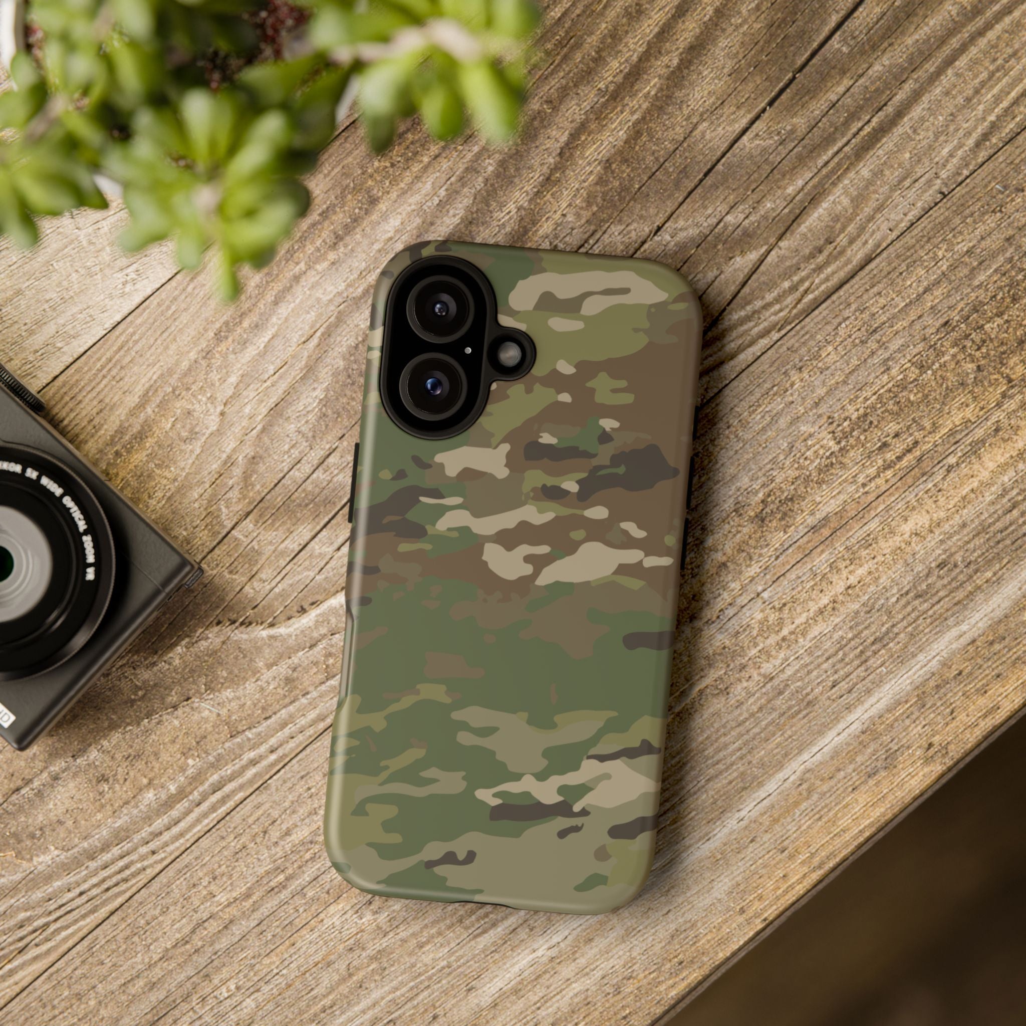 OCP Camo Tough Phone Case | Military-Inspired Dual-Layer Protective Cover