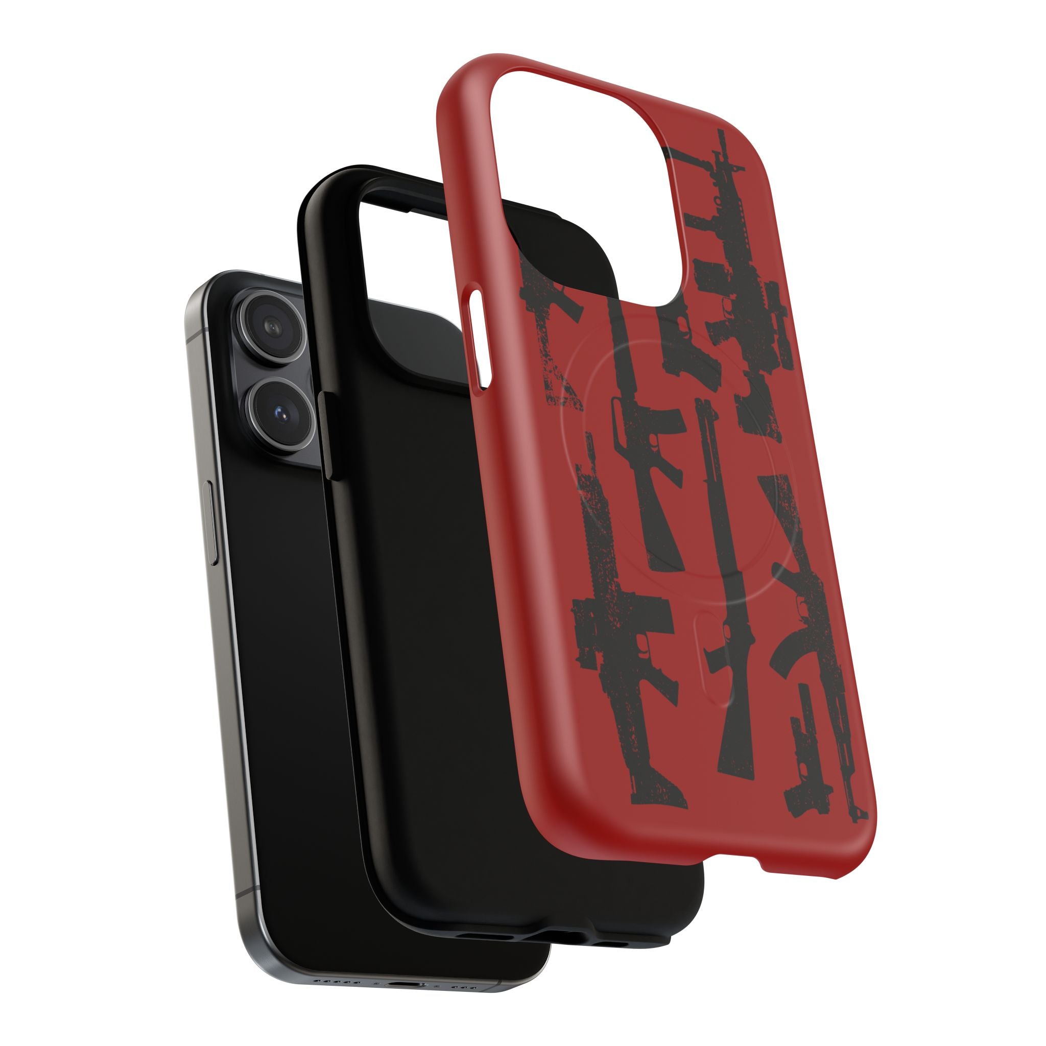 MagSafe Compatible RED DEAD GUN iPhone Tough Case