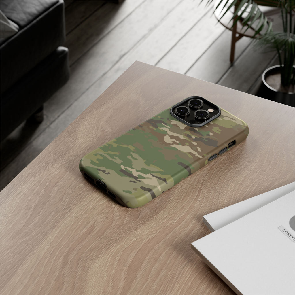 OCP Camo Tough Phone Case | Military-Inspired Dual-Layer Protective Cover