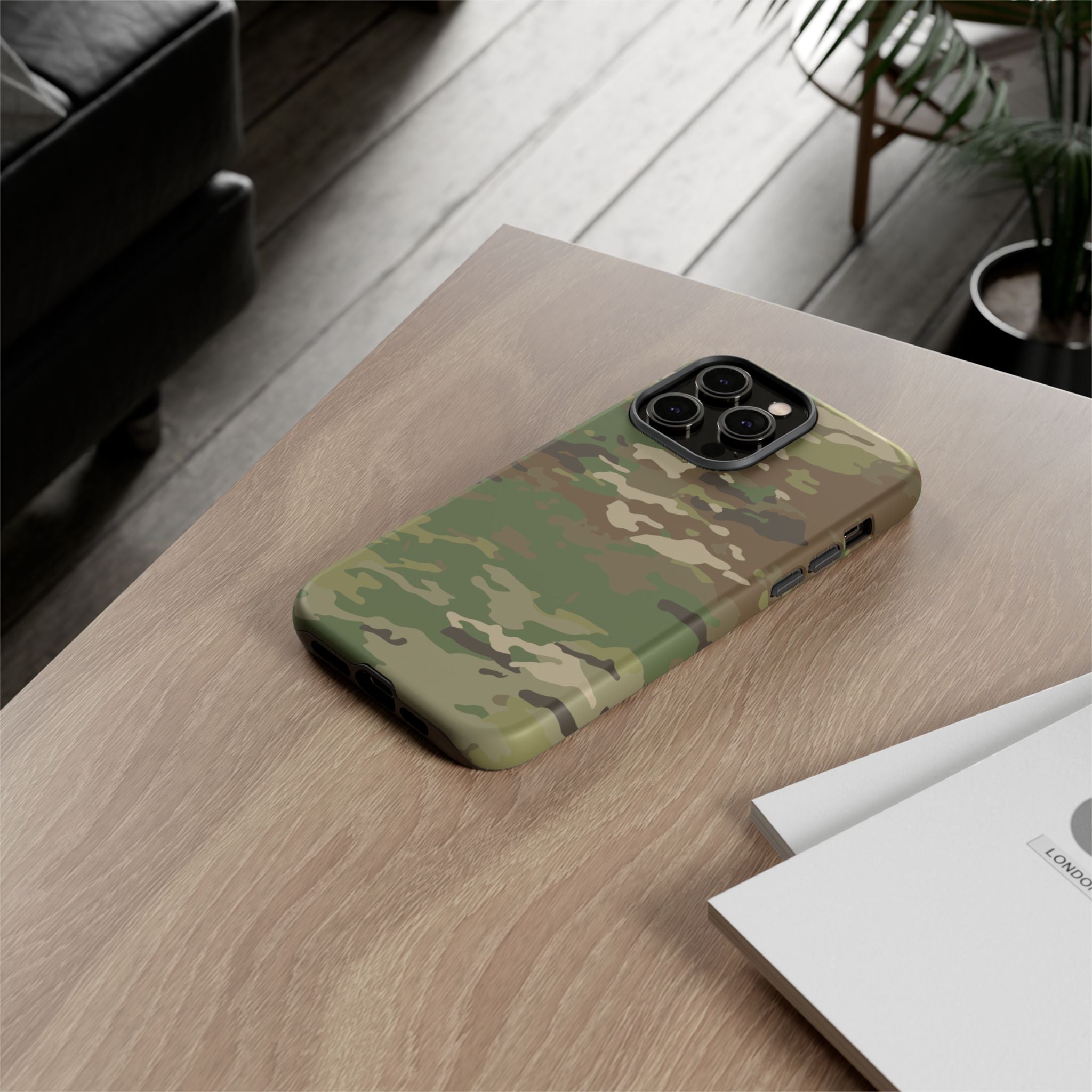OCP Camo Tough Phone Case | Military-Inspired Dual-Layer Protective Cover
