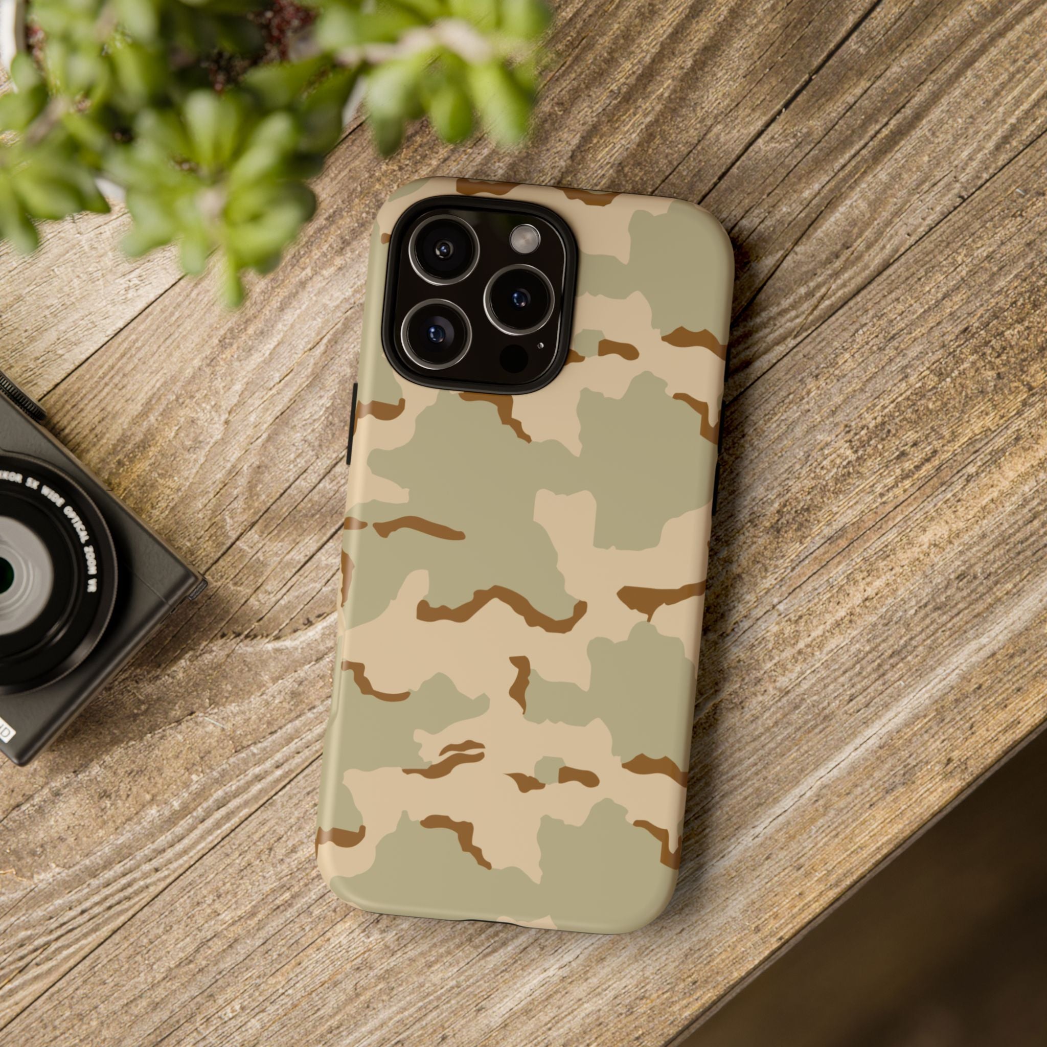 Desert Camo (DCU) Tough Phone Case | Military-Inspired Dual-Layer Protection