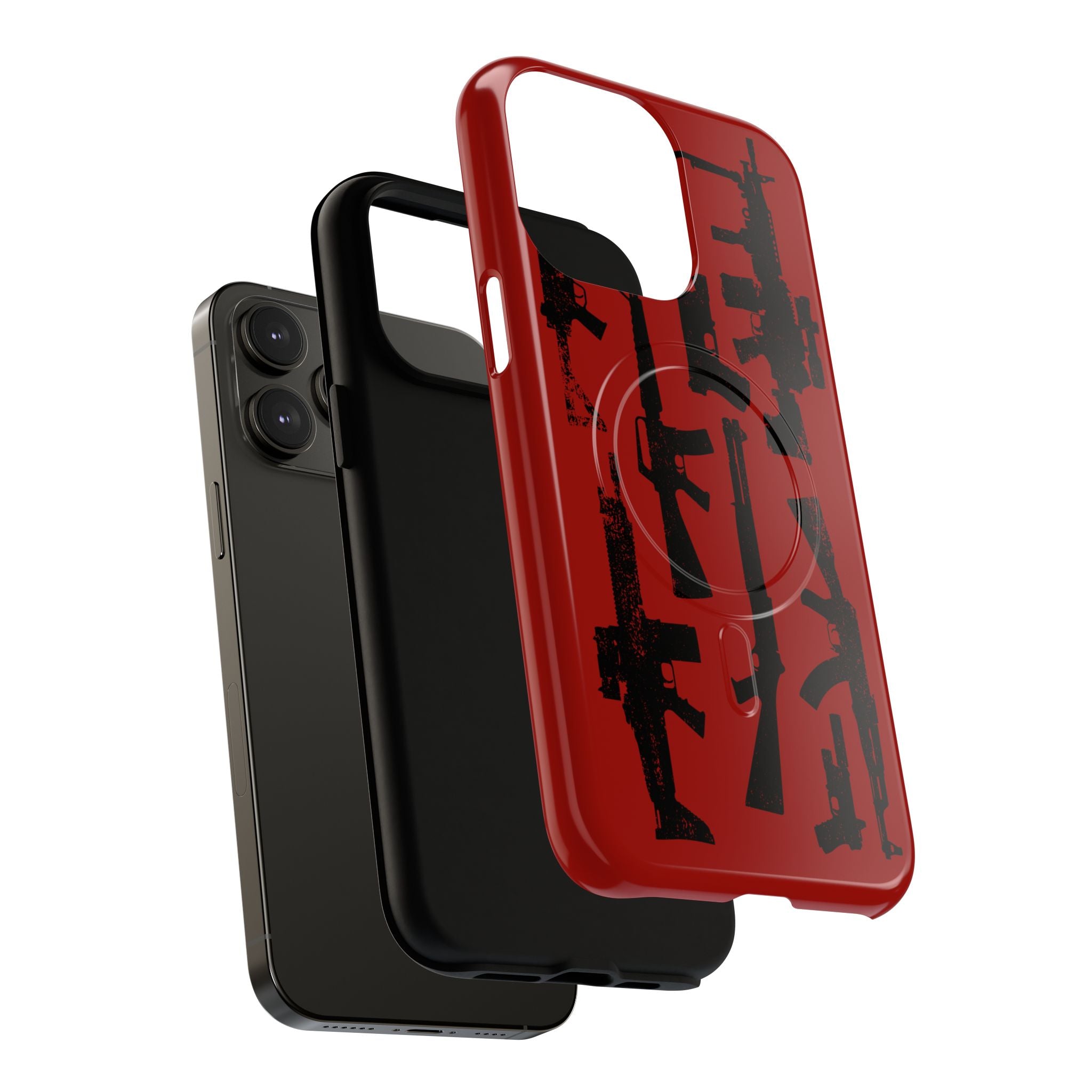 MagSafe Compatible RED DEAD GUN iPhone Tough Case