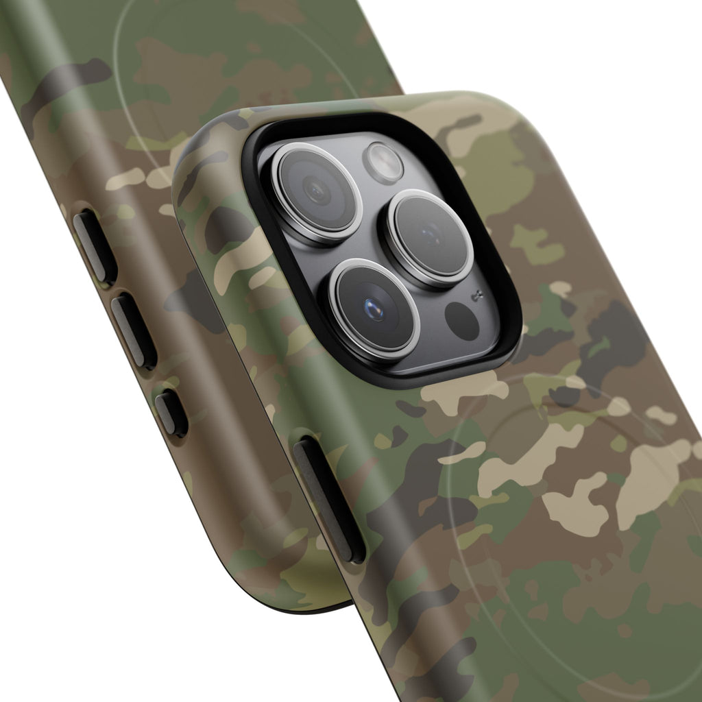 MagSafe® Compatible OCP Camo Tough Phone Case | Modern Military-Inspired Protective Cover